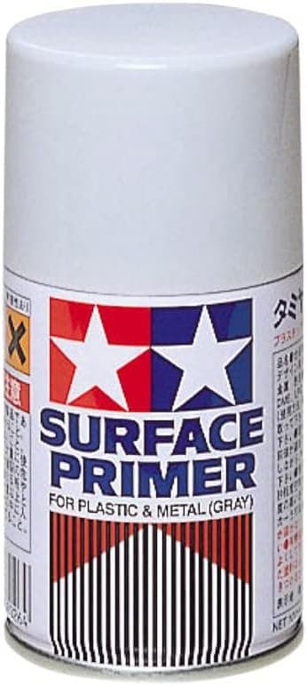 Tamiya America, Inc Surface Spray Primer: Gray, TAM87026