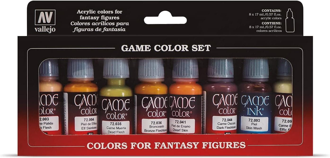 Best Flesh Tone Paint Sets for Miniature Skin