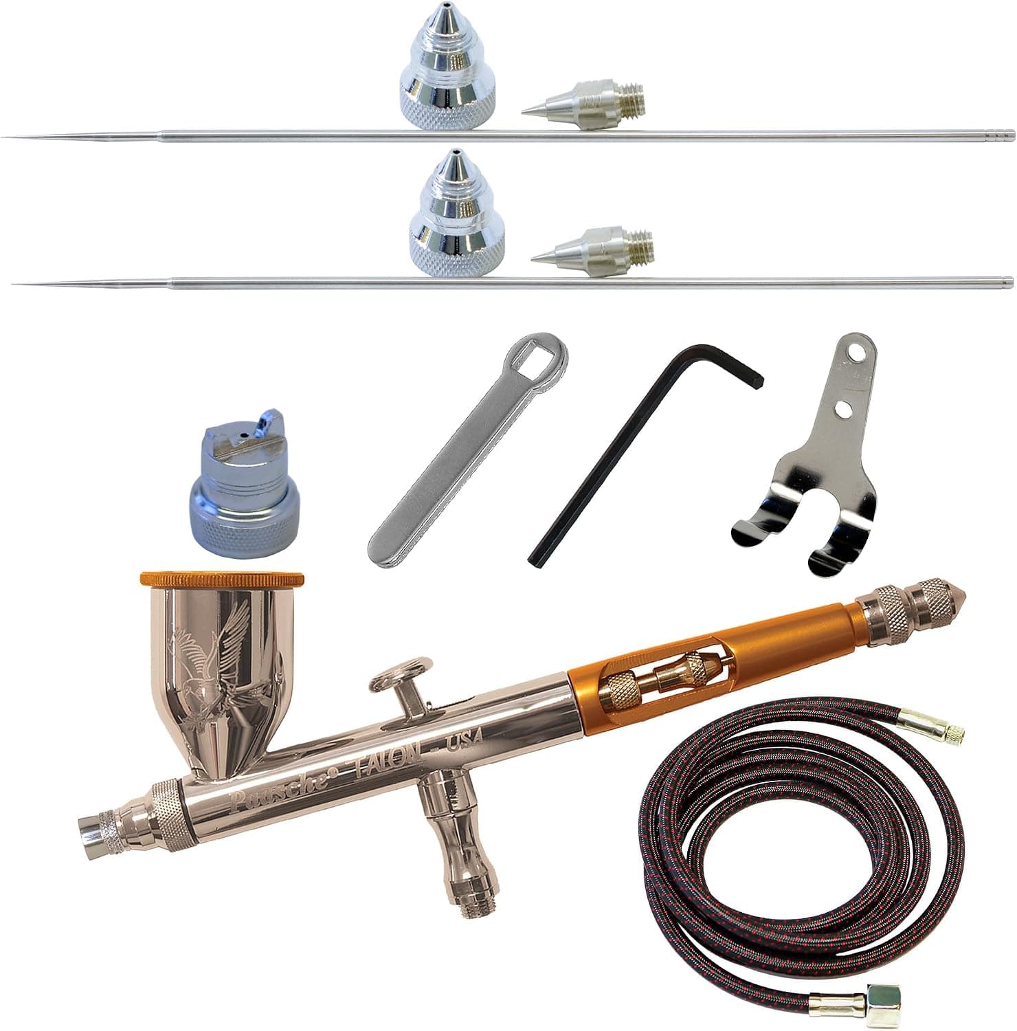Paasche TG-3F Talon Professional Double Action Gravity Feed Airbrush Kit