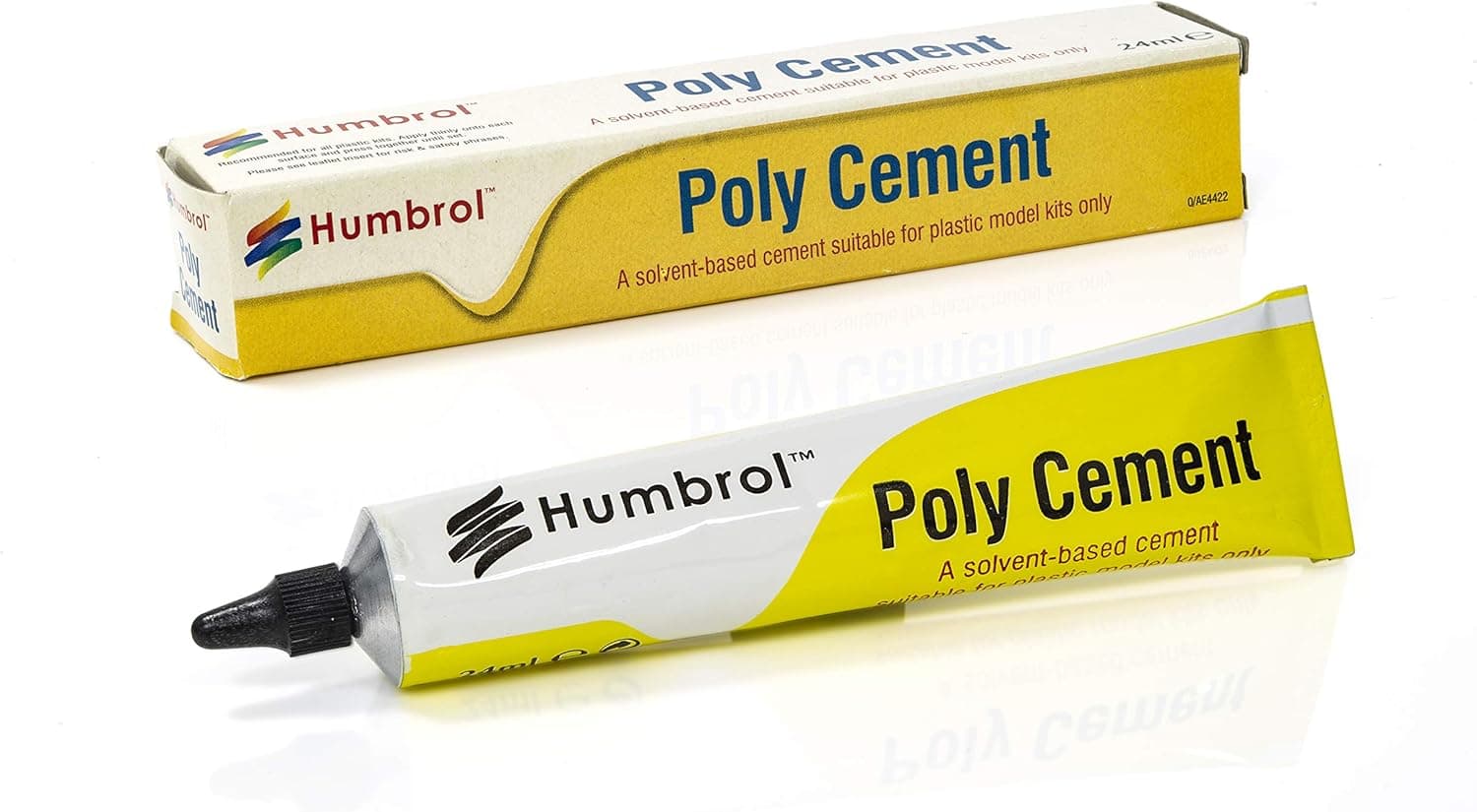 Humbrol Plastic Cement Model Glue, 24ml - Adhesive Liquid Modeling Glue for Plastic Models Kit
