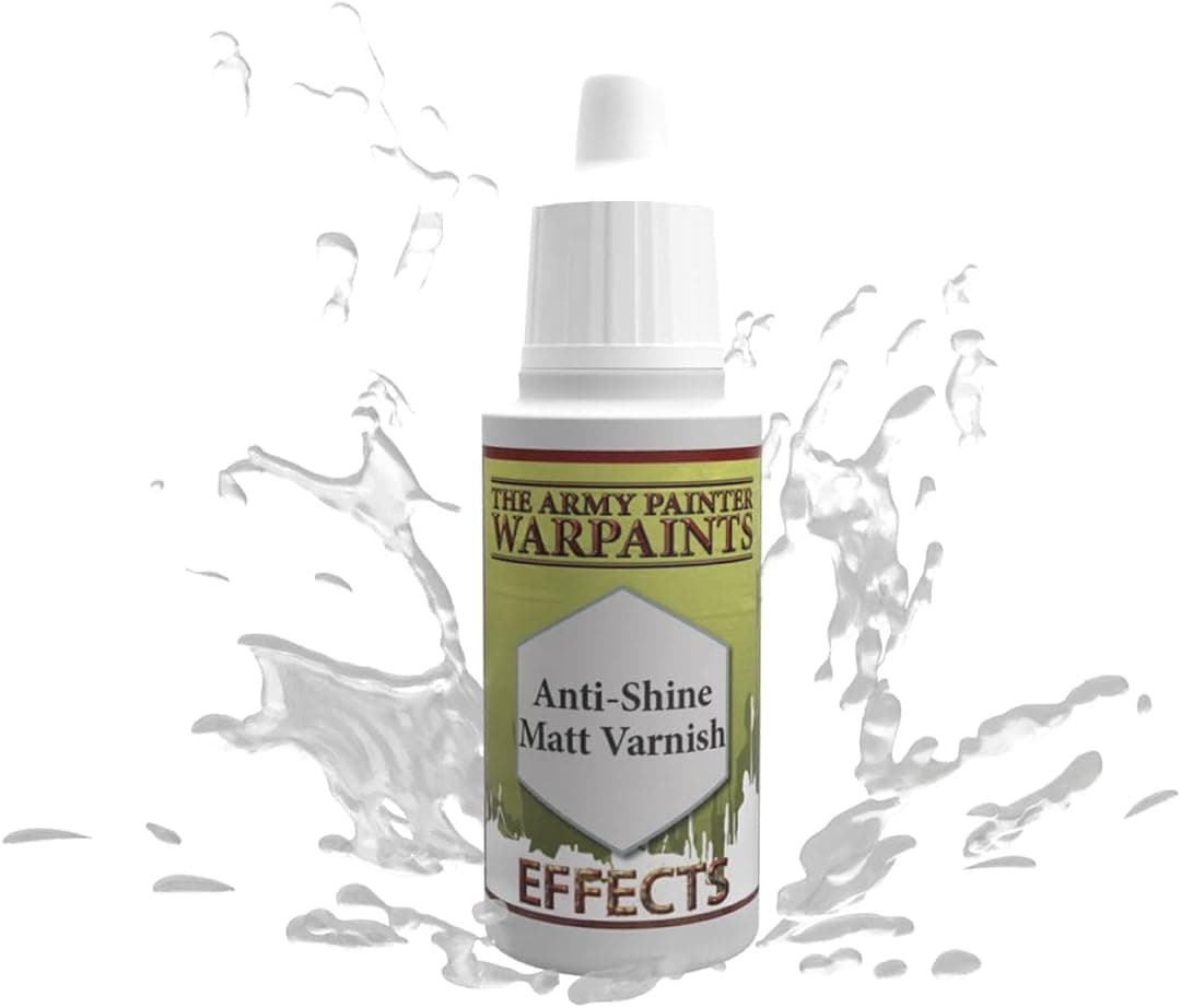 The Army Painter WP1103 Anti-Shine Matt Varnish, 18ml Dropper Bottle
