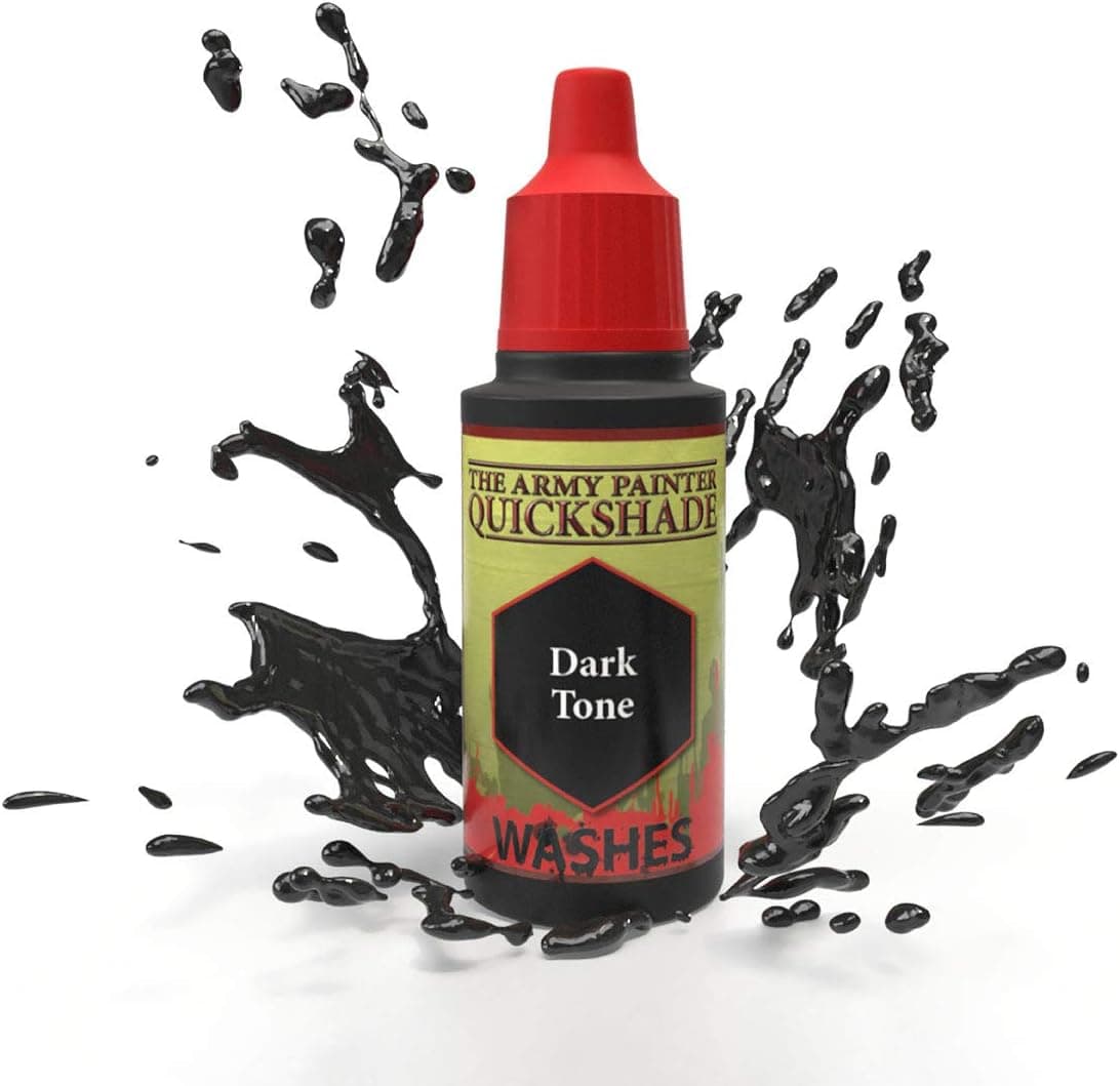 The Army Painter Dark Tone Ink - Quickshade Wash for Miniature Model Painting