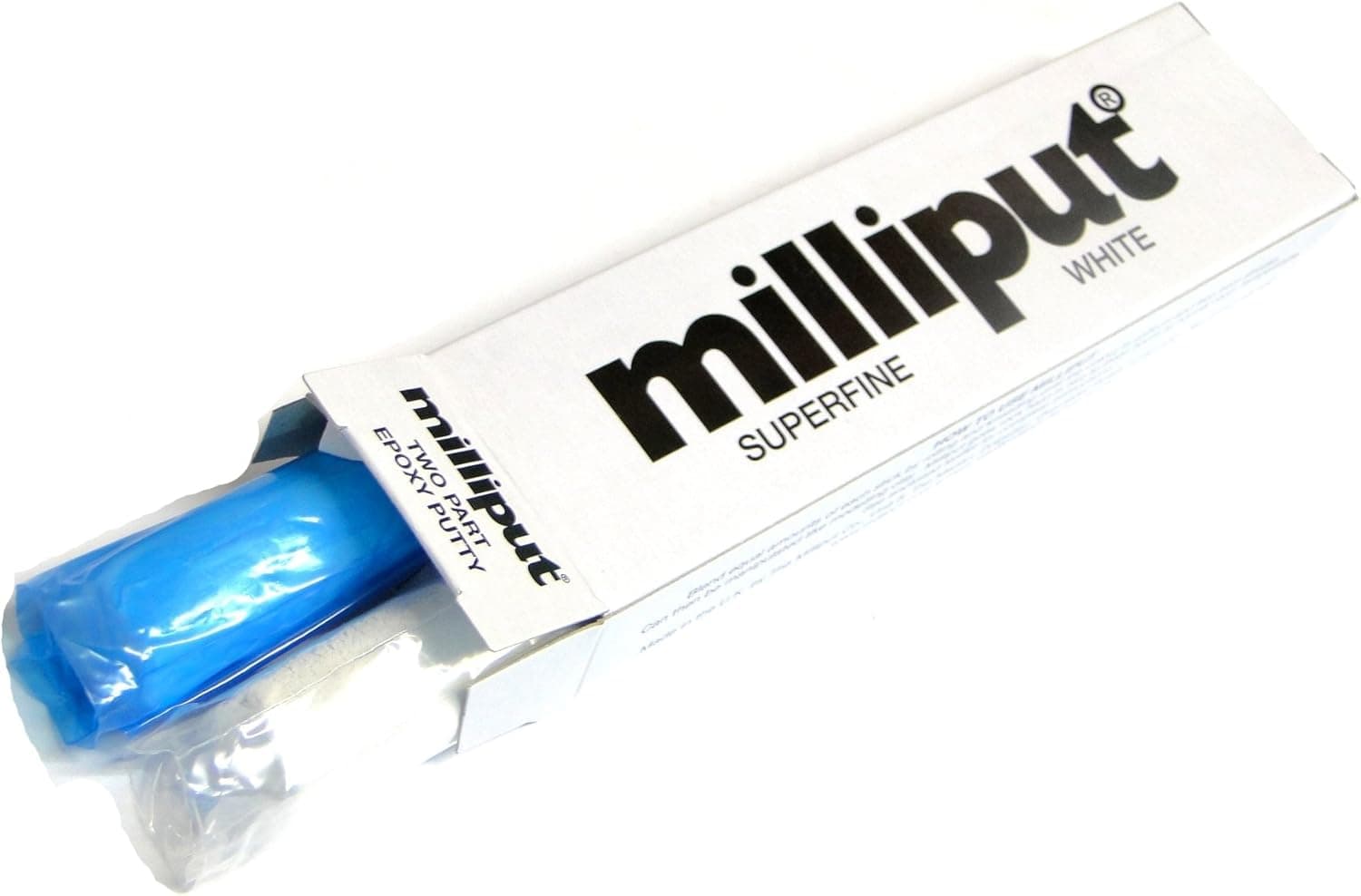 Milliput Epoxy Putty Pack of 6 (12 Sticks) Superfine White Cold Setting Modelling Restoring Sculpting