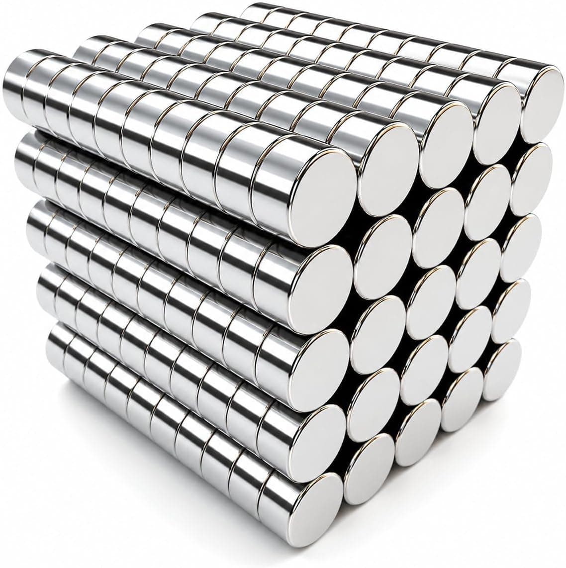 Neodymium Small Disc Magnets 3mm x 1.5mm (1/8 x 1/16 inch) N48 - Tiny Round Rare Earth Magnets for Crafts, DIY Projects, Miniature Modeling (250 Pack)
