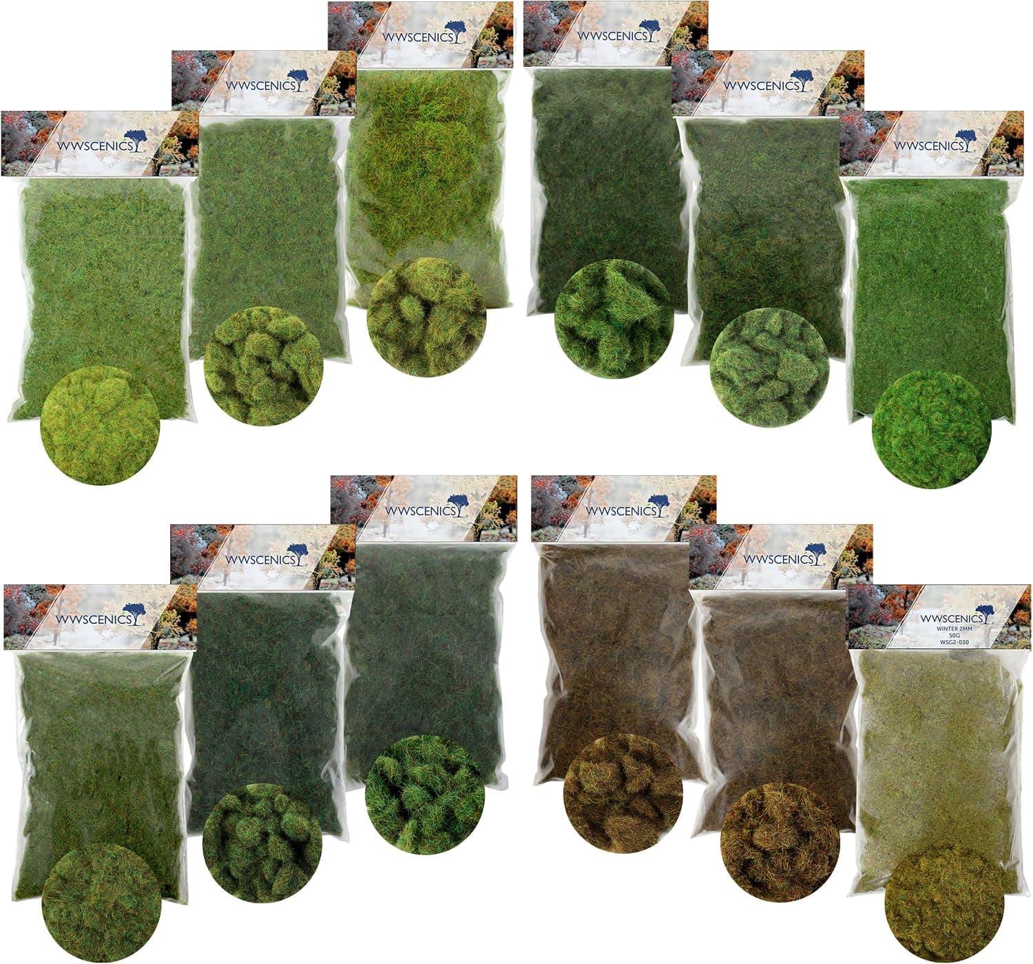 War World Scenics Four Seasons Static Grass Kit