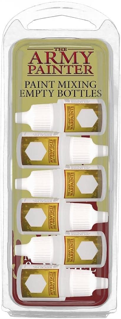 The Army Painter Paint Mixing Empty Dropper Bottles, 12 mL, Plastic Dropper Bottles for Acrylic Paint