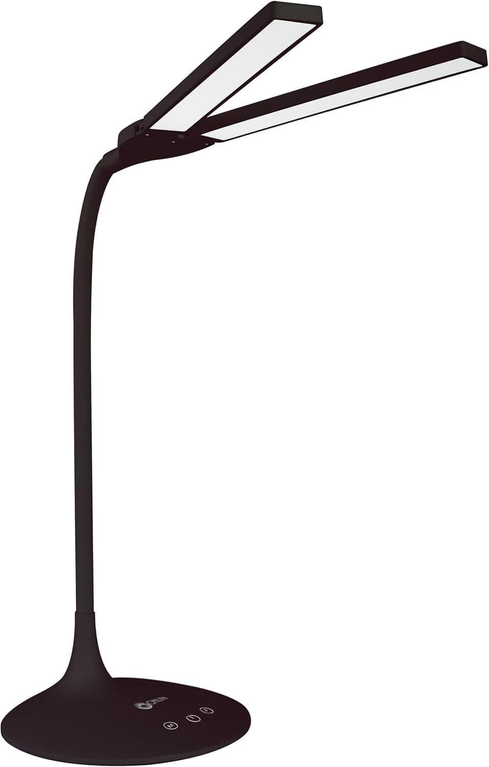 OttLite Pivot LED Desk Lamp - 3 Color Modes, Adjustable Neck, ClearSun LED, Touch Controls, for Working, Crafting, Sewing