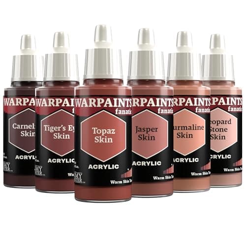 The Army Painter, Warpaints Fanatic Flexible Triad: Warm Skin Tones 6x18ml