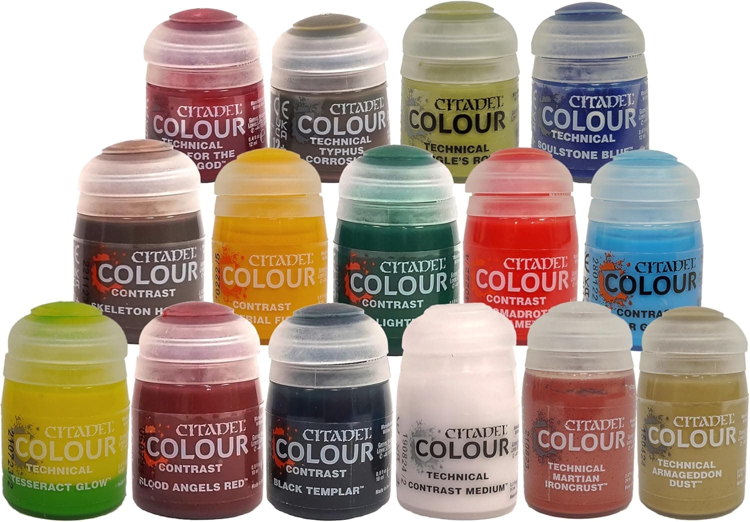 Citadel Choose-Your-Own Paint Set: Contrast and Technical Paints with Brushes and Accessories