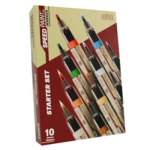 The Army Painter, Speedpaint Marker Starter Set, 10 x 6 ml